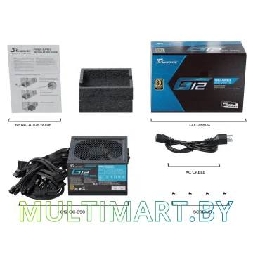 Блок питания Seasonic G12 GC-850 850W картинка 5